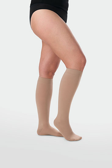 Juzo Dynamic panturrilha AD 3/4 bege