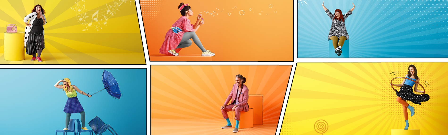 Crash! Boom! Bang! 6 nouvelles Juzo Trend Colours