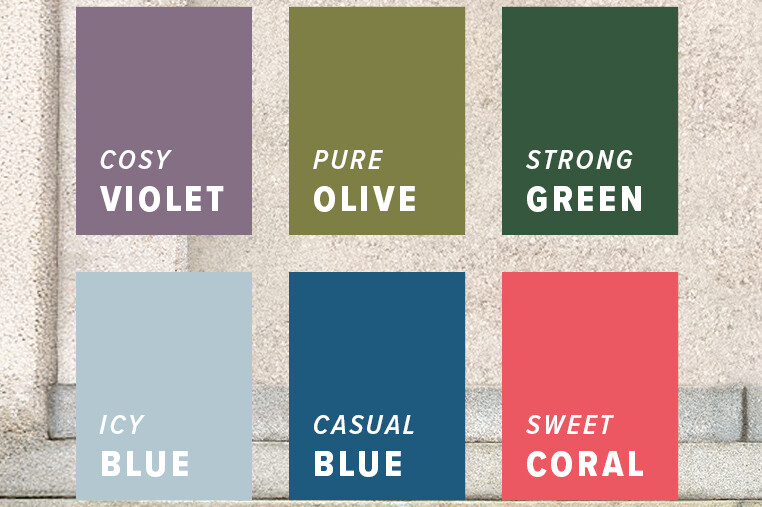 Die neuen Trend Colours: Colours in the City 2026/27