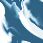 Colour box with blue-white batik pattern