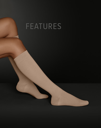 Juzo Move features Legs with Juzo Move below-knee stocking