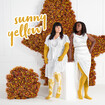 Farverig kompression i Juzo Trend Colour sunny yellow