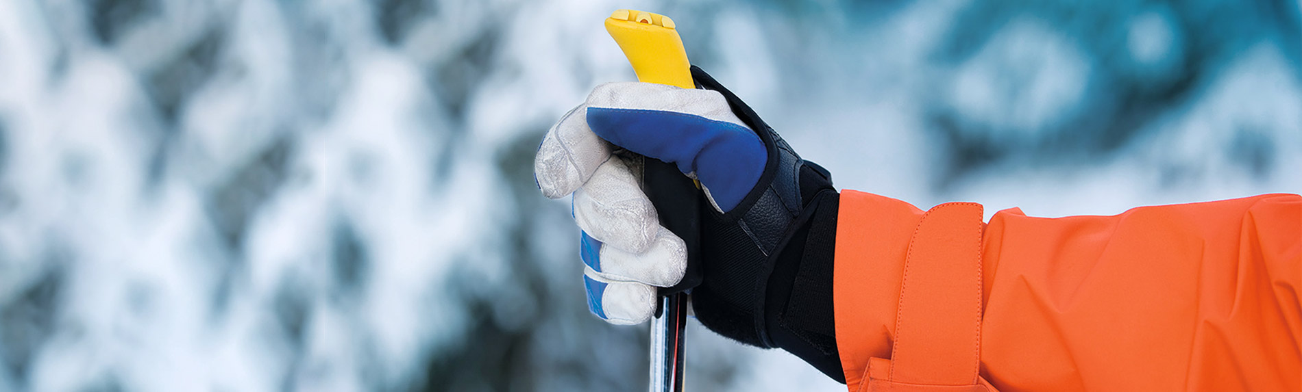 Skidaumen optimal versorgt