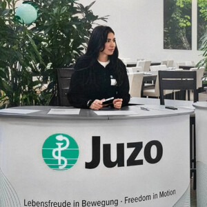 Azubi Asya K. beim Juzo Go Tag 2025