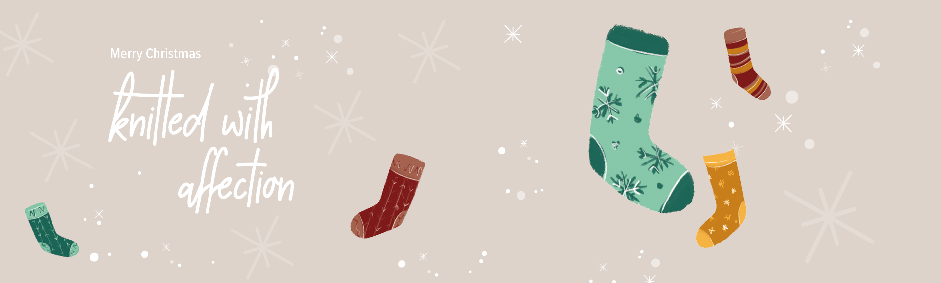 Juzo wünscht ein herzlich gestricktes Weihnachtsfest