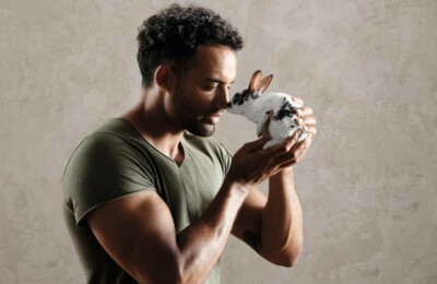 So flauschig wie der Osterhase