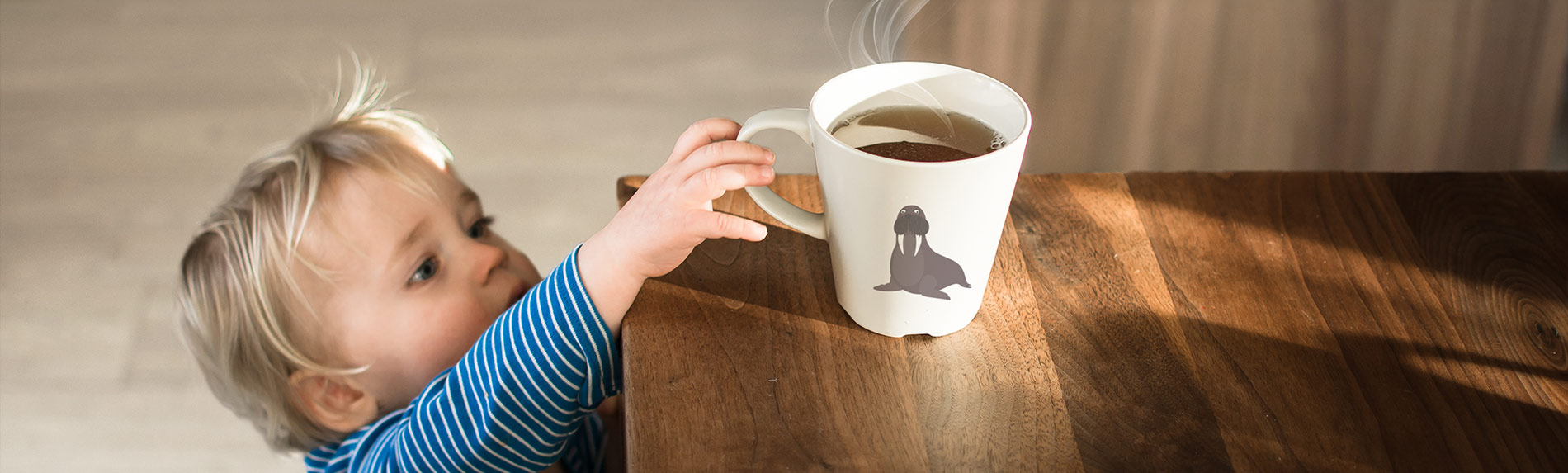 Tag des brandverletzten Kindes: Tee tut weh!