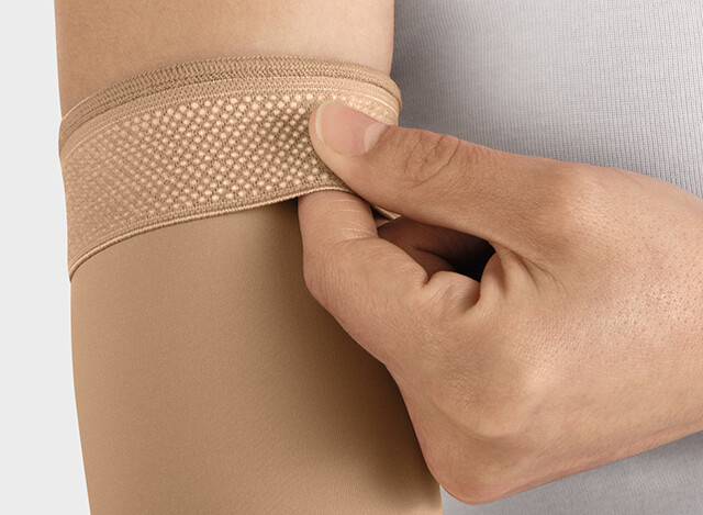 Juzo Comprima manche Ourlet adhésif