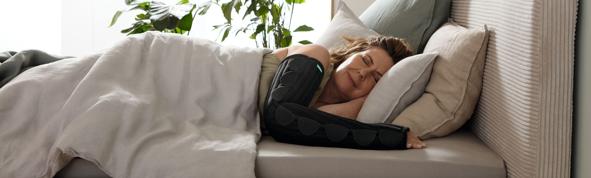 Juzo SleepCompress sichert die Entstauung
