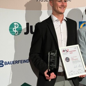 Gewinner Kilian Riemensperger AHA Förderpreis 2025