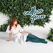 Farverig kompression i Juzo Trend Colour endless green