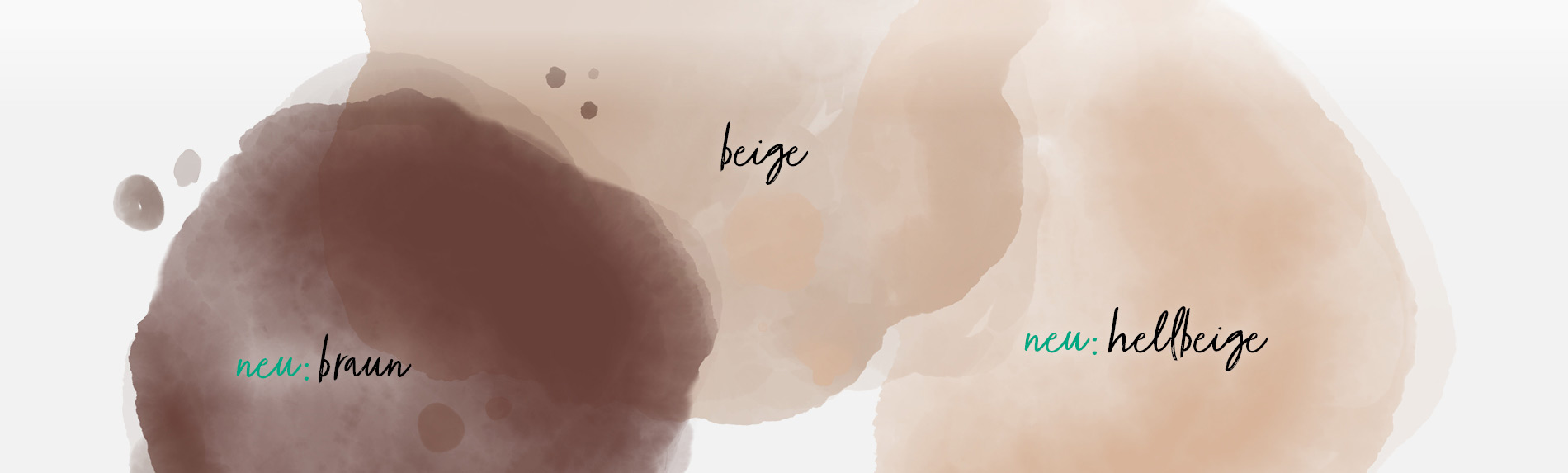 Palette de couleurs élargie: 3 Shades of Brown