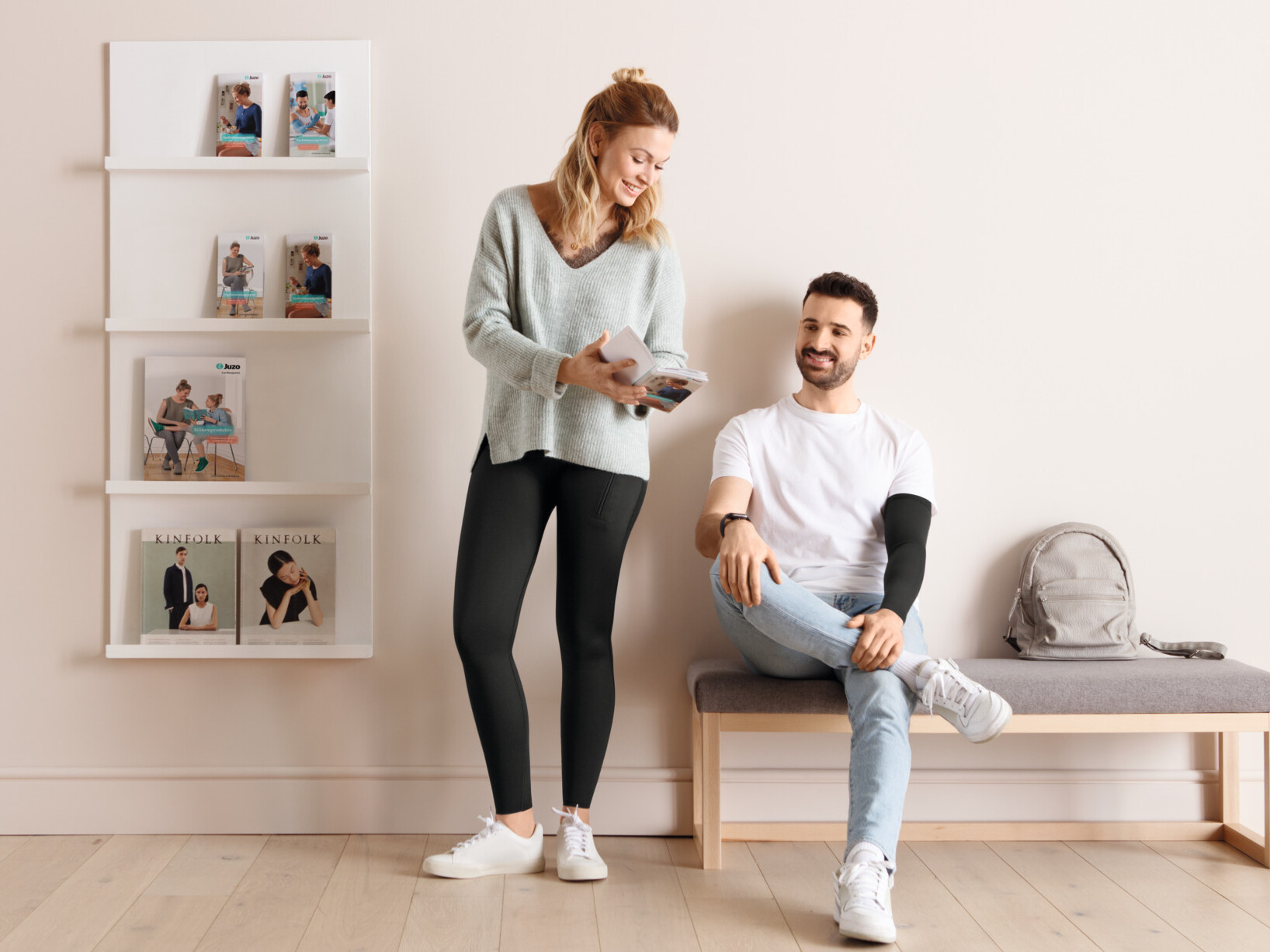 Homem e Mulher usando ScarPrime