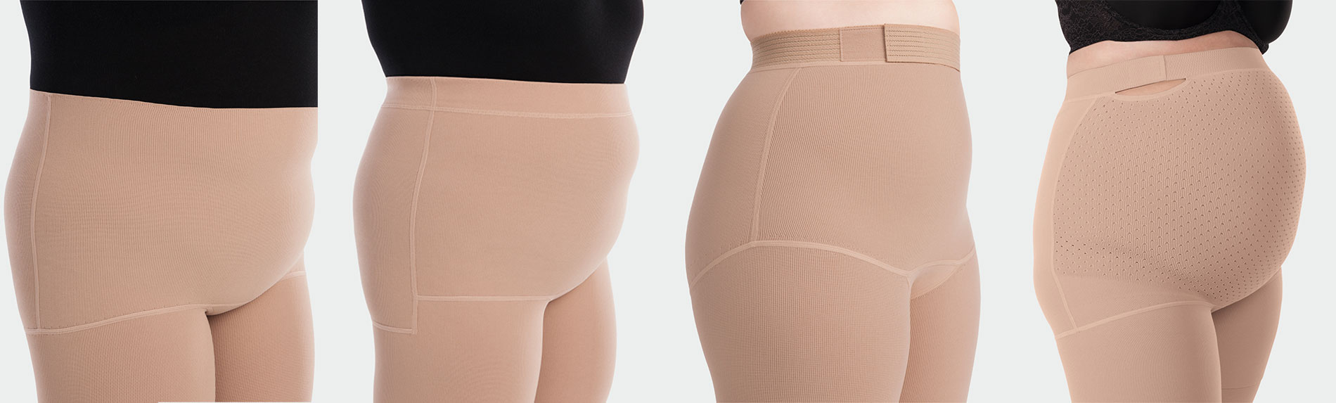 Perfekt passform: Välj mellan 4 livdelar